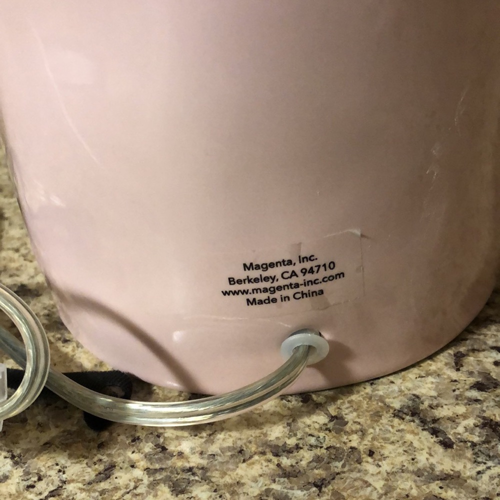 Pink Rae Dunn Queen Lamp Base - Picture 5 of 5